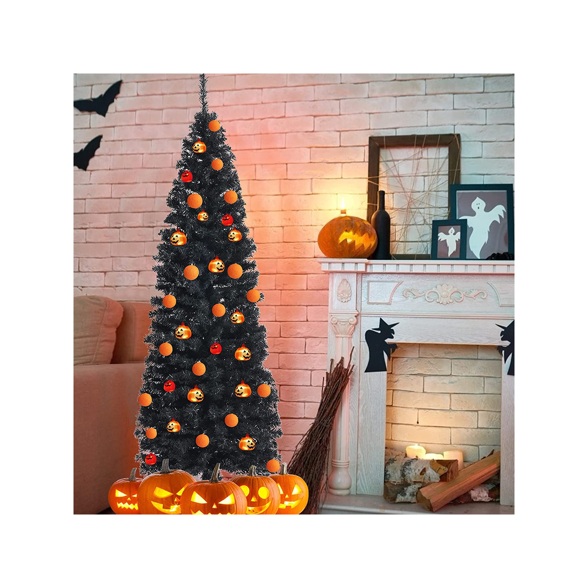 5FT Christmas Tree with Light Remote Control Holiday Decor Indoor Outdoor  Xmas