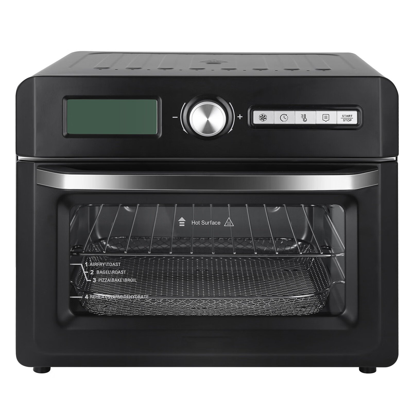 MOOSOO 12.6 Qt Air Fryer Toaster Oven With Rotisserie