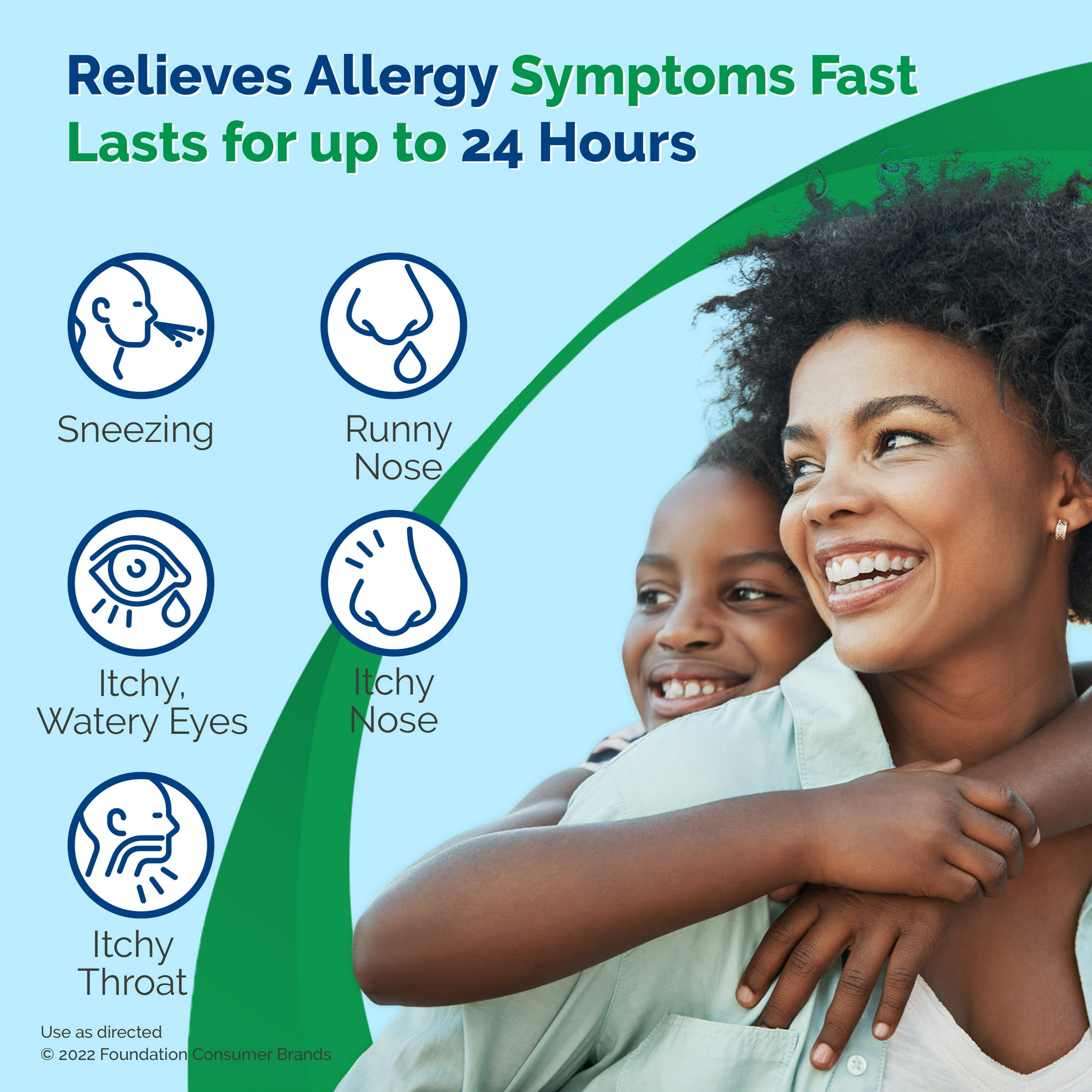 Alavert Allergy 24 Hour Relief, Citrus Burst Flavor, Orally ...