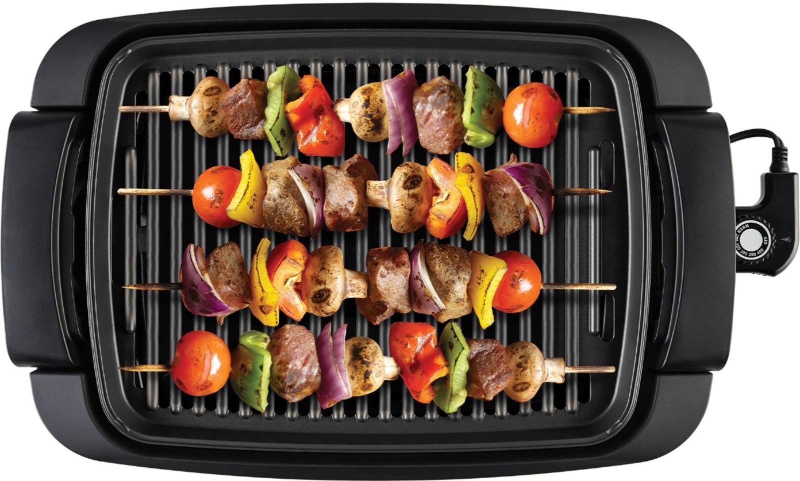 Bella Pro Series – Countertop Indoor Smokeless 12″ x 16″ Electric Grill –  Stainless Steel – The Market Depot