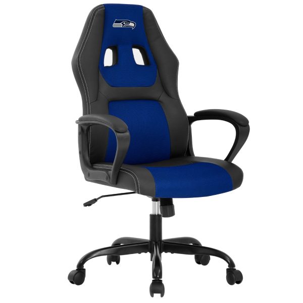 BestOffice High-Back Gaming Chair PC Office Chair Computer Racing Chair PU  Desk Task Chair Ergonomic Executive Swivel Rolling Chair with Lumbar