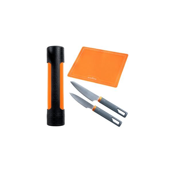 Blackstone Adventure Ready Stow and Go Silicone Knife Set Roll – The Market  Depot