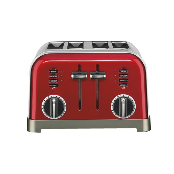 Cuisinart 4-Slice Brushed Stainless Hybrid Toaster