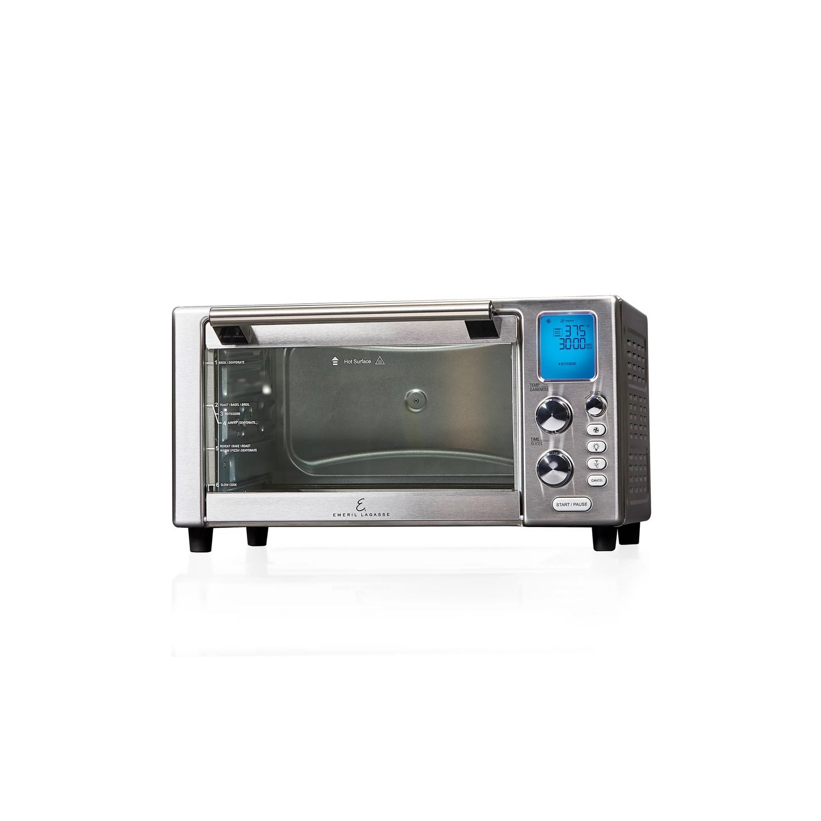 Emeril Lagasse – Air Fry Toaster Oven – Brushed Stainless Steel