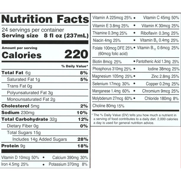 Equate Original Nutritional Shake Strawberry 8 Fl Oz 24 Count The Market Depot 6537