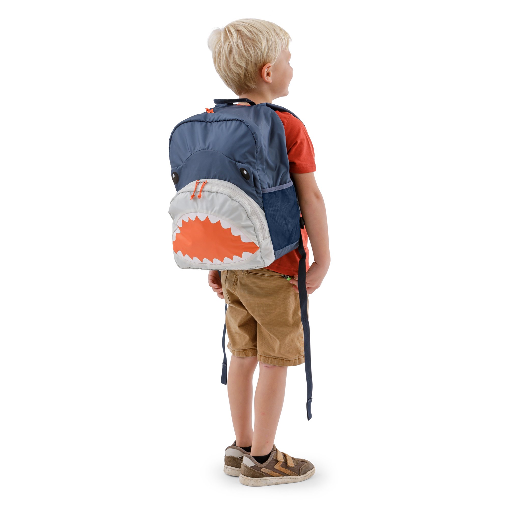 Firefly! Outdoor Gear Finn The Shark Kid's Backpack - Navy Blue (15 liter), Unisex, Size: 15L