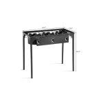 Goplus Portable Propane 225,000-BTU 3 Burner GAS Cooker Outdoor Camp Stove BBQ - Black