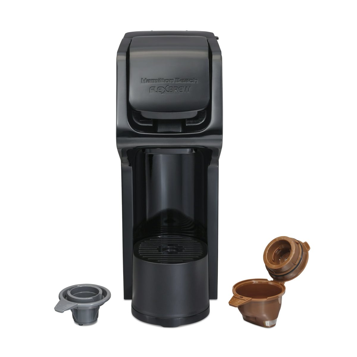 Hamilton Beach Flexbrew Single Serve Coffee Maker Black Capacitive Touch Controls 49903 The 