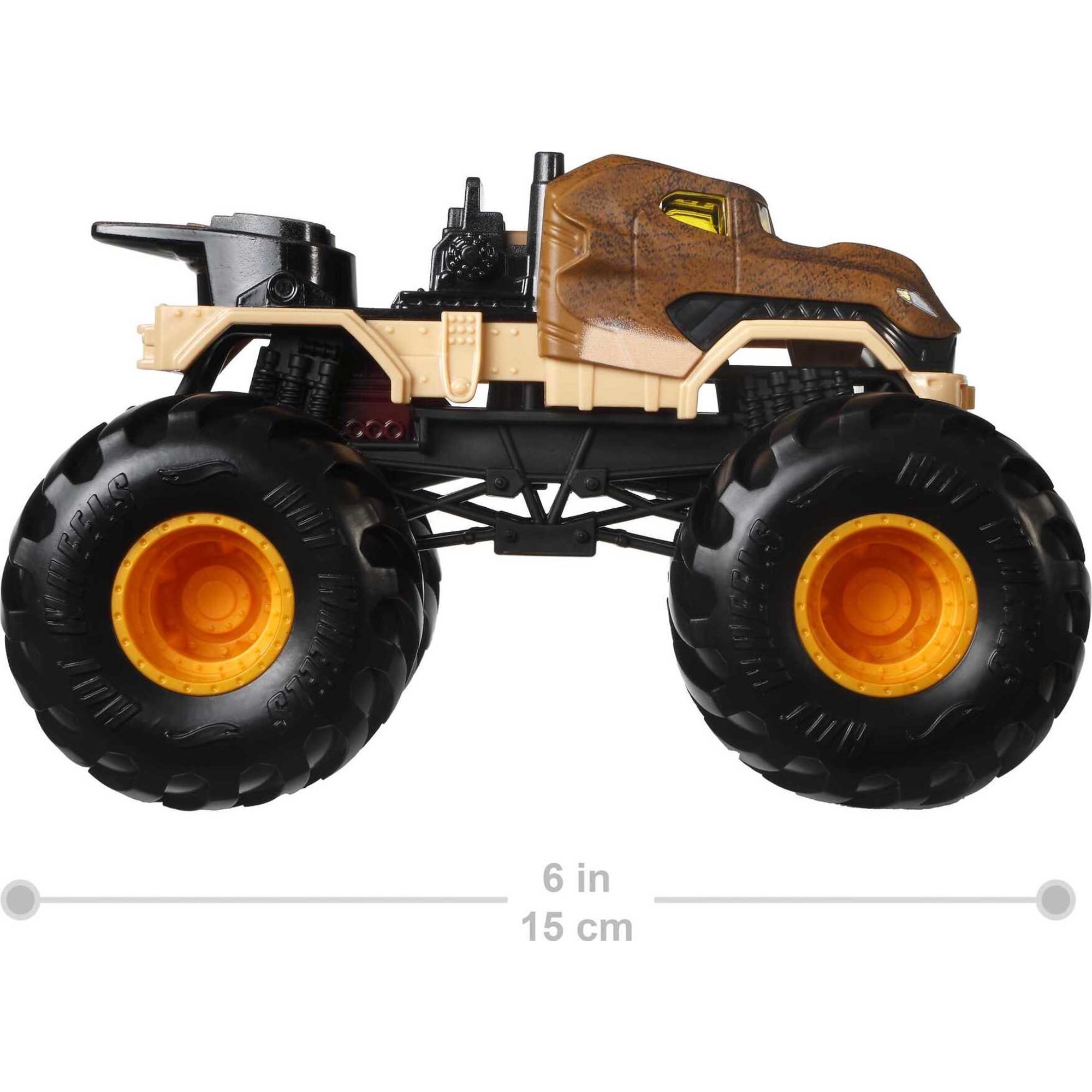 Hot Wheels Monster Trucks Bone Shaker 1:24 Scale Die-Cast Toy Vehicles For  Kids 3 Years and Up 