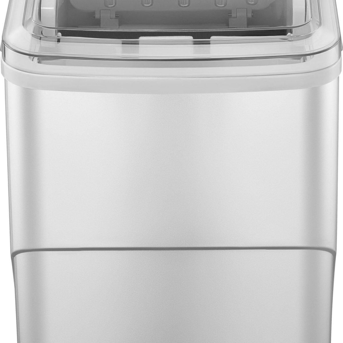 Insignia - 26 Lb. Portable Icemaker with Auto Shut-Off - Silver