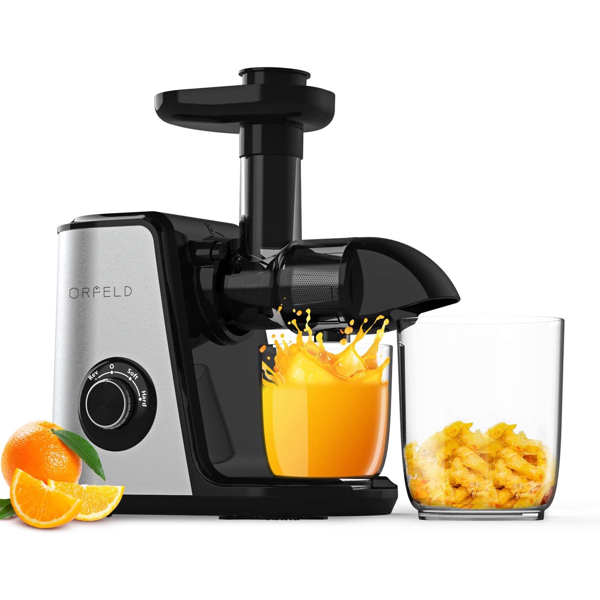 Calmdo Slow Masticating & Cold Press Juicer with Ceramic Auger, Reverse  Function, Easy to Clean & Reviews