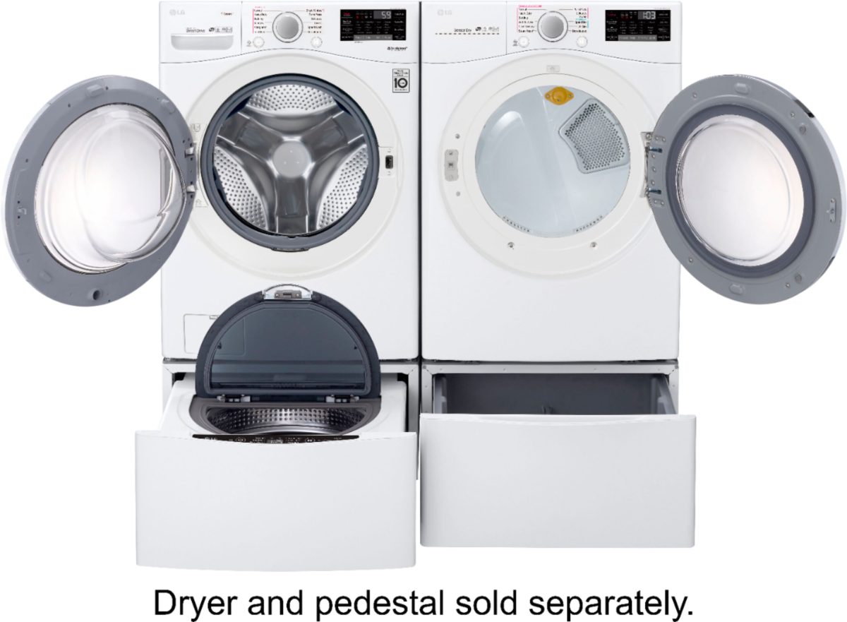 LG 2.2 Cu. Ft. High-Efficiency Compact Front-Load Washer with