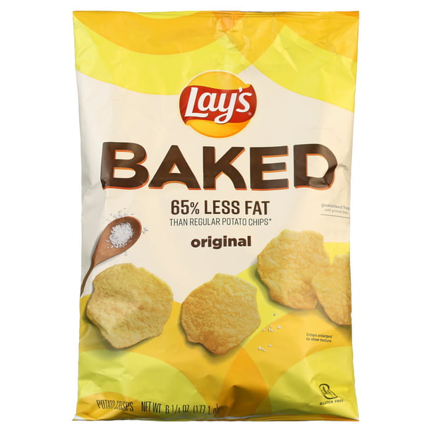 Lays Baked Original Potato Chips 6 25 Oz Bag The Market Depot