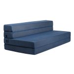 Milliard Tri-Fold Foam Folding Mattress and Sofa Bed for Guests