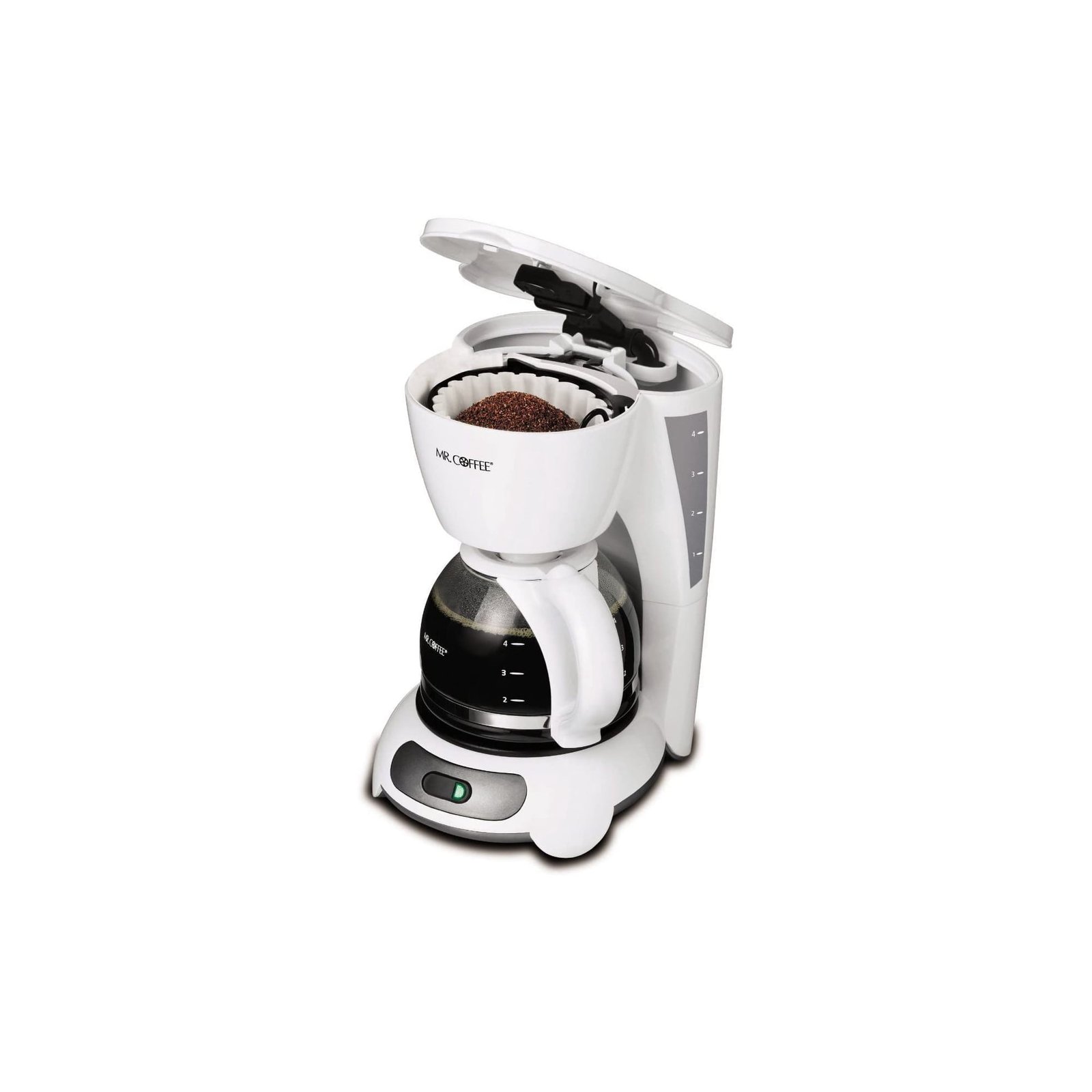 Mr. Coffee Black Simple Brew 4-Cup Switch Coffee Maker