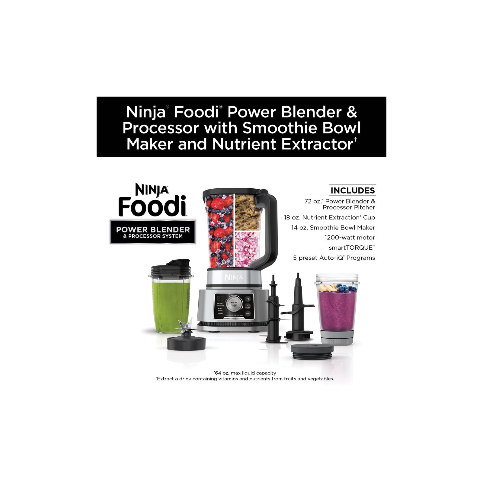 Ninja Foodi Power Blender & Processor System