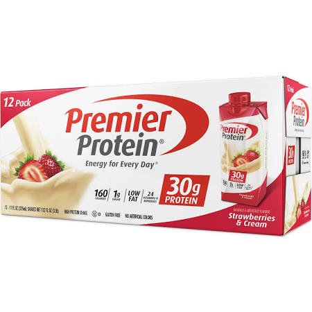 Premier Protein Clear Protein Drink, Variety Pack, 16.9 Fl Oz Bottle, 12  Count