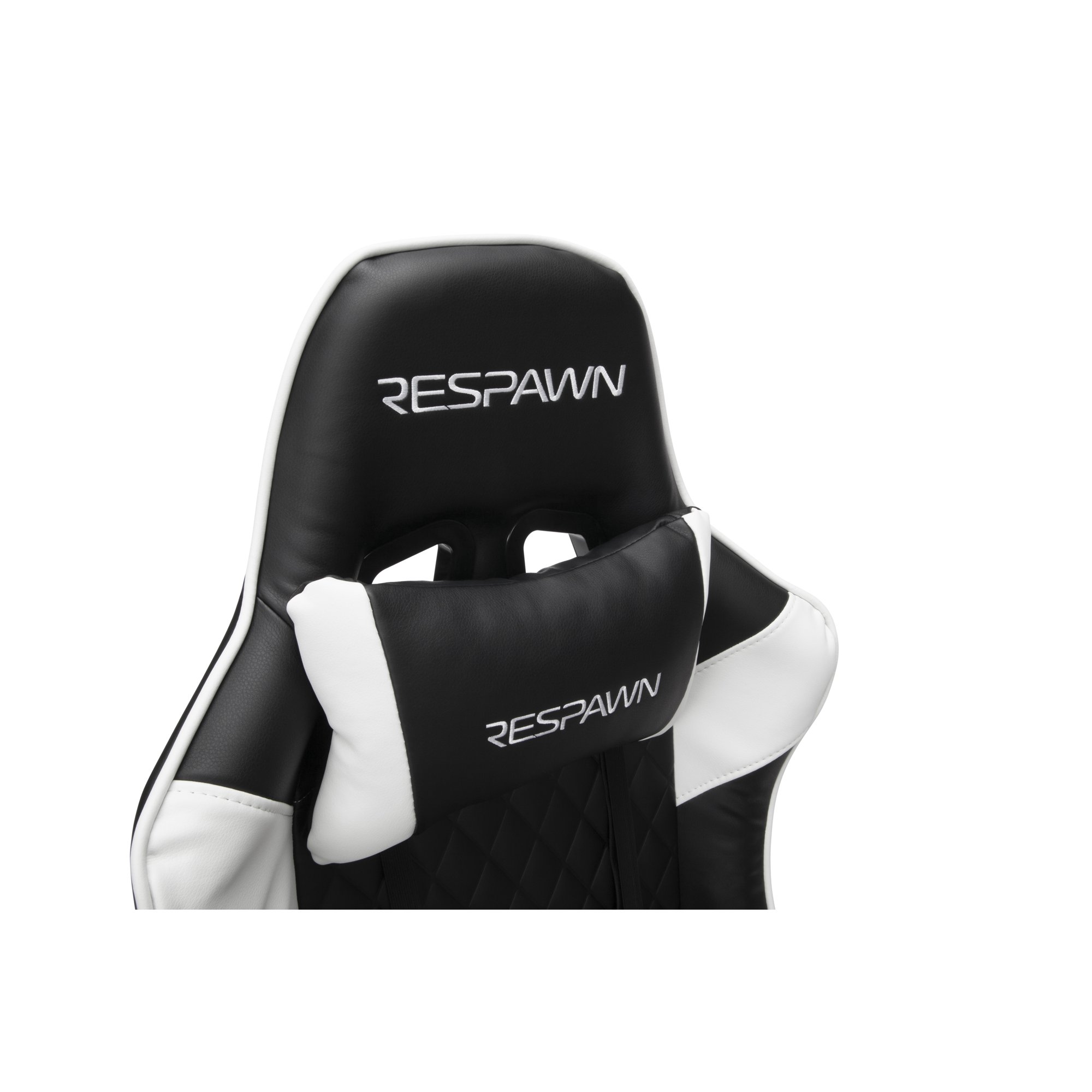 RESPAWN Ergonomic Lumbar Support Swivel Gaming Chair White