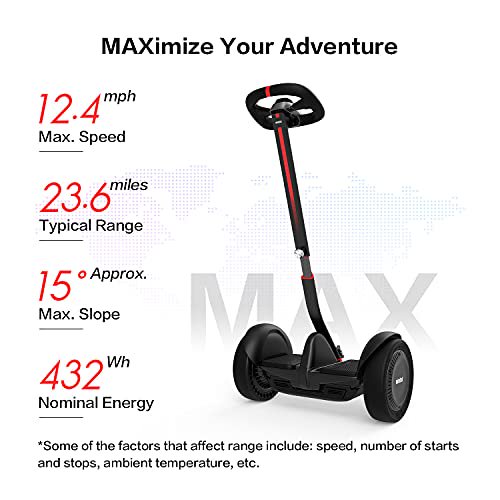 Segway Ninebot S MAX Smart Self Balancing Electric Scooter with