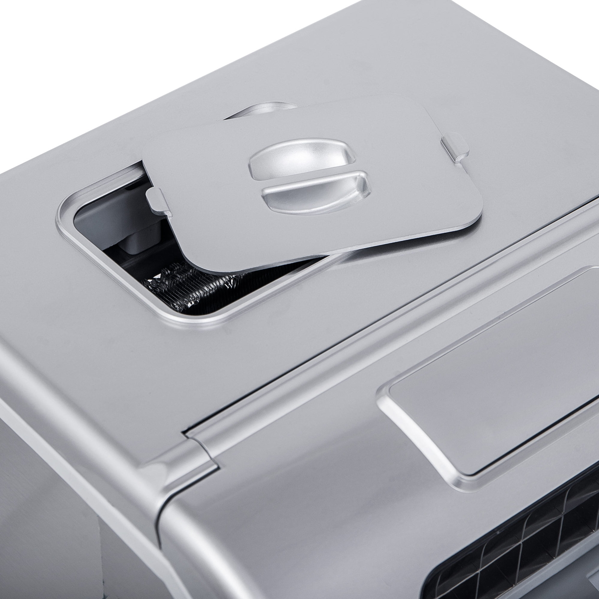 Gevi Countertop Ice Maker Machine, 2 Ice Sizes Optional, 9 Pcs in