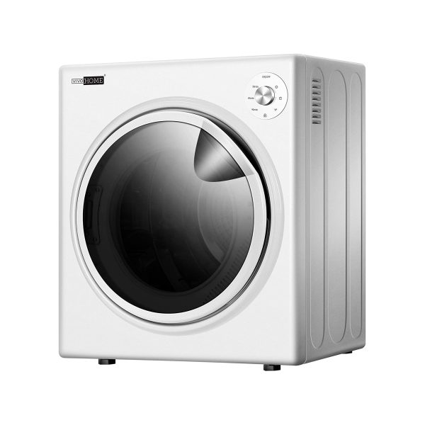 Ktaxon 3.5 Cu.Ft Stainless Steel Compact Electric Clothes Dryer With LCD  Display, White – The Market Depot