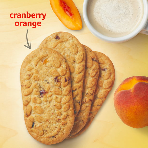 BelVita Cranberry Orange Breakfast Biscuits, 5 Packs (4 Biscuits Per ...