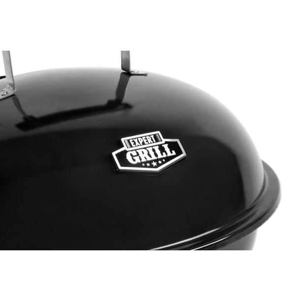Expert Grill 14.5 Inches Portable Charcoal Grill Black