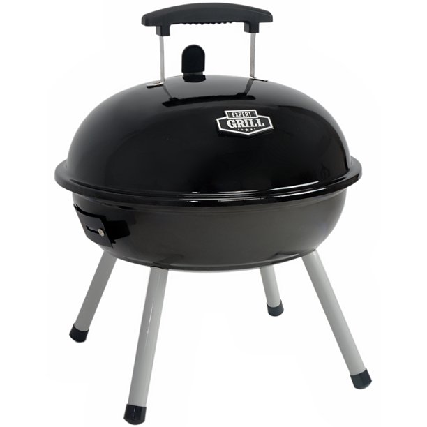 Expert Grill 14.5 Portable Charcoal Grill Black The Market Depot