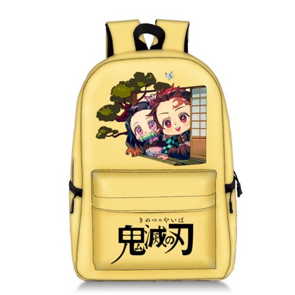 Demon Slayer Nezuko Portable Lunch Box Bag for Women Student