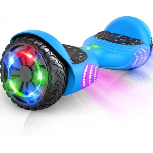 Hoverboard, 6.5 Two Wheel Hoverboard with Bluetooth and Lights, Hoverboard  for Kids Ages 6-12