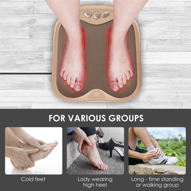 Foot Massager with Heat and Vibration  Order our Foot Warmer & Back  Massager at Snailax