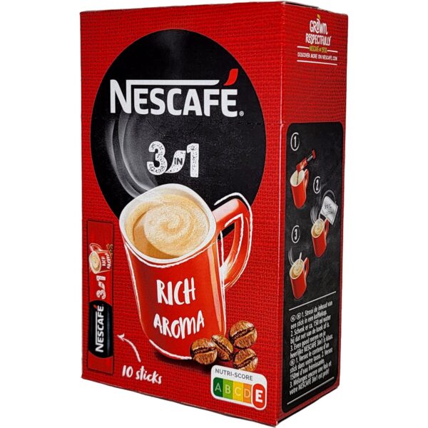 NESCAFE INSTANT COFFEE 3 IN 1 10STICKS