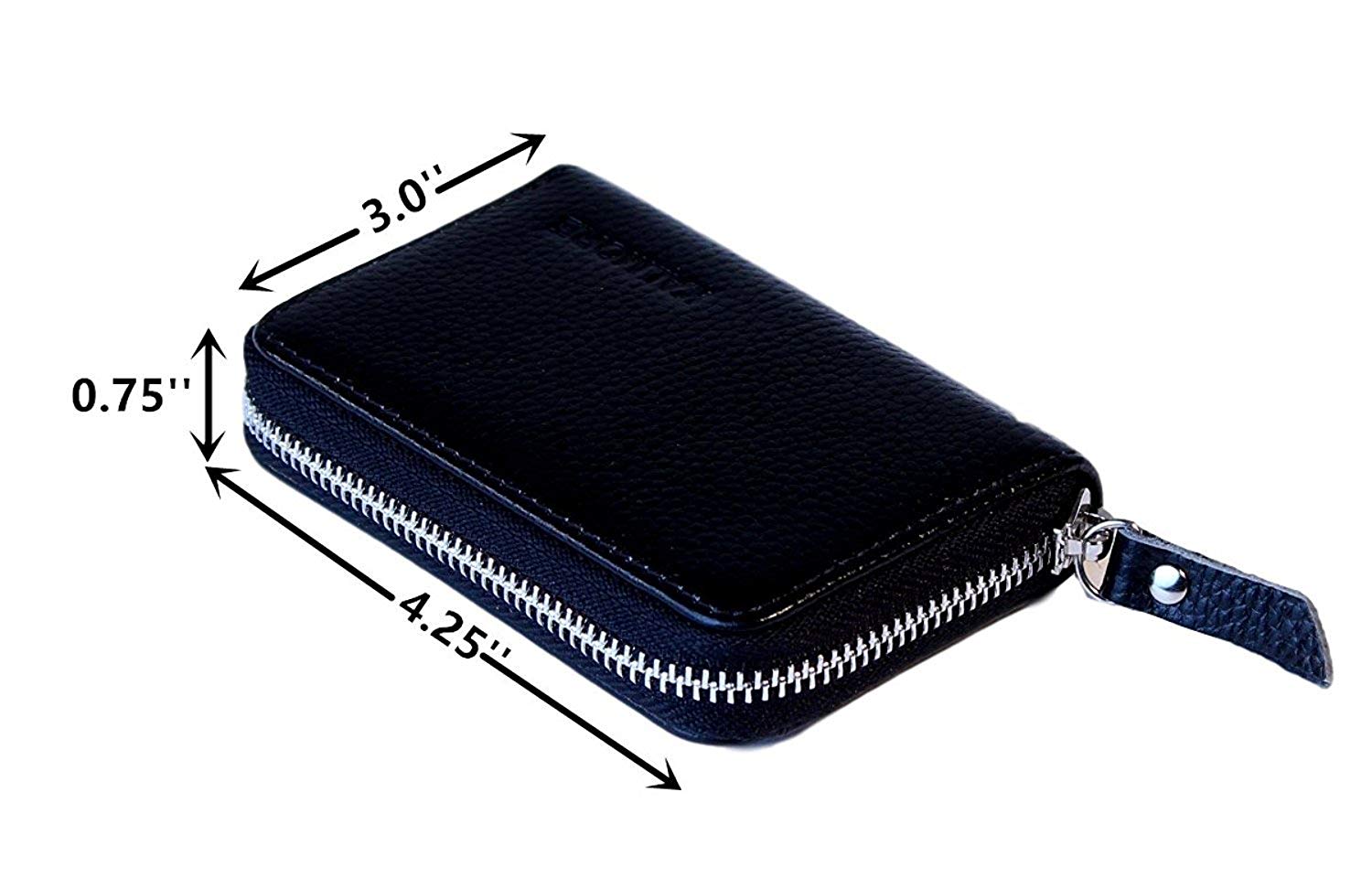 KALMORE Credit Card Holder with ID Window