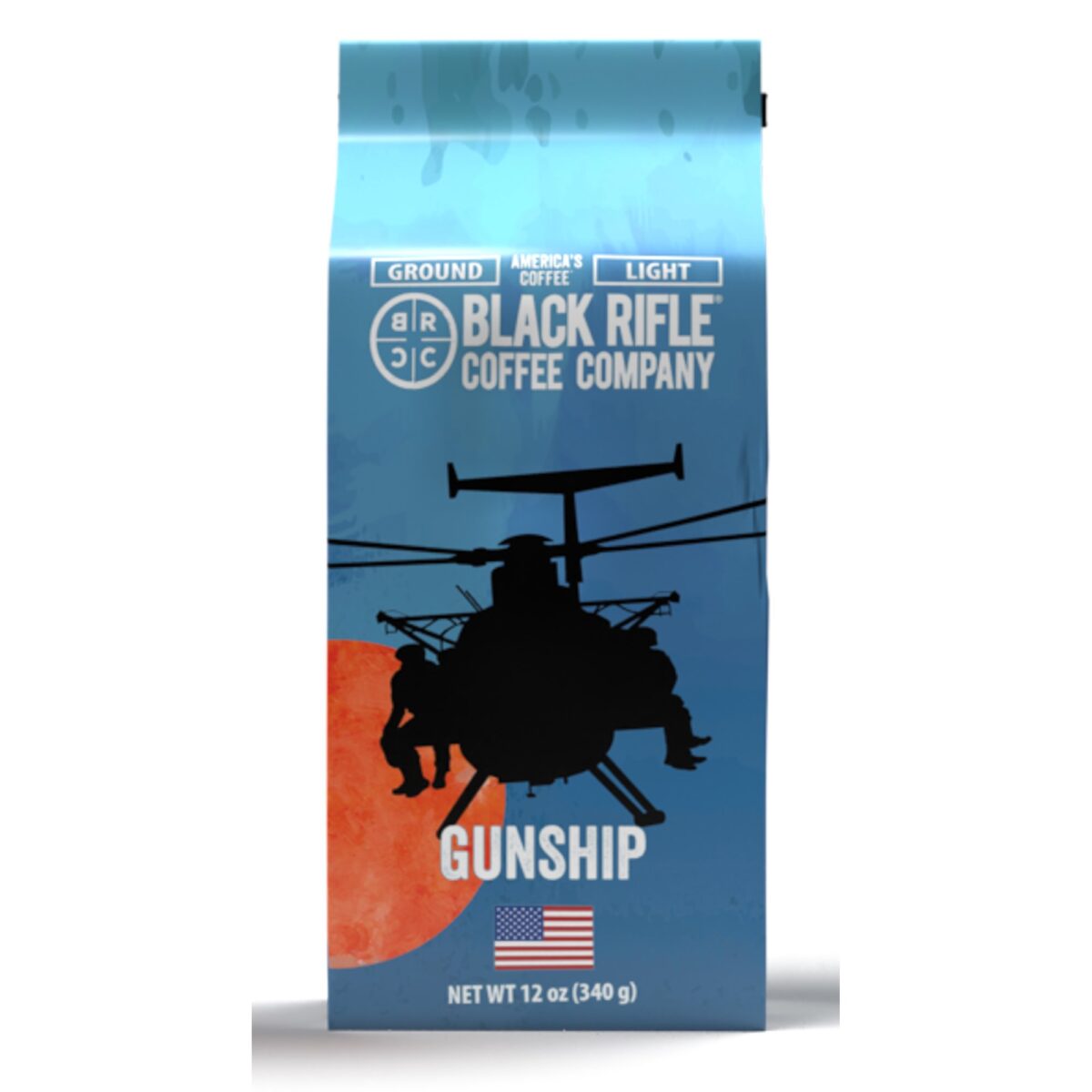 Black Rifle Coffee Gunship, Light Roast, Ground Coffee, 12 oz – The ...