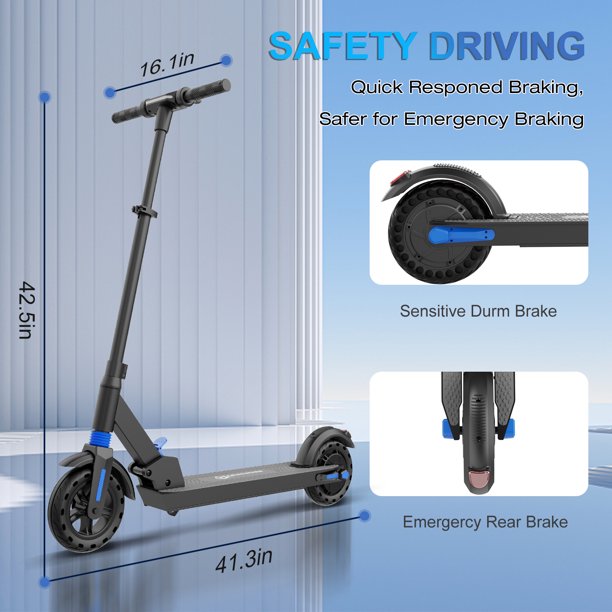EVERCROSS Electric Scooter Adults, 350W Motor up to 19 MPH and 20