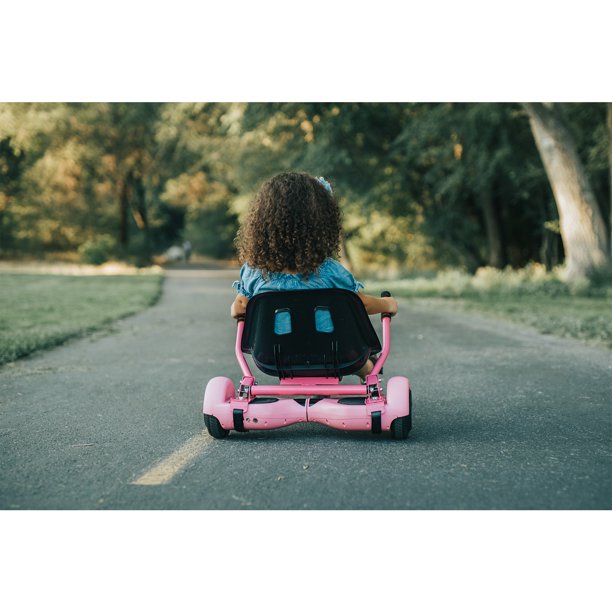 Hoverboard go kart pink hot sale