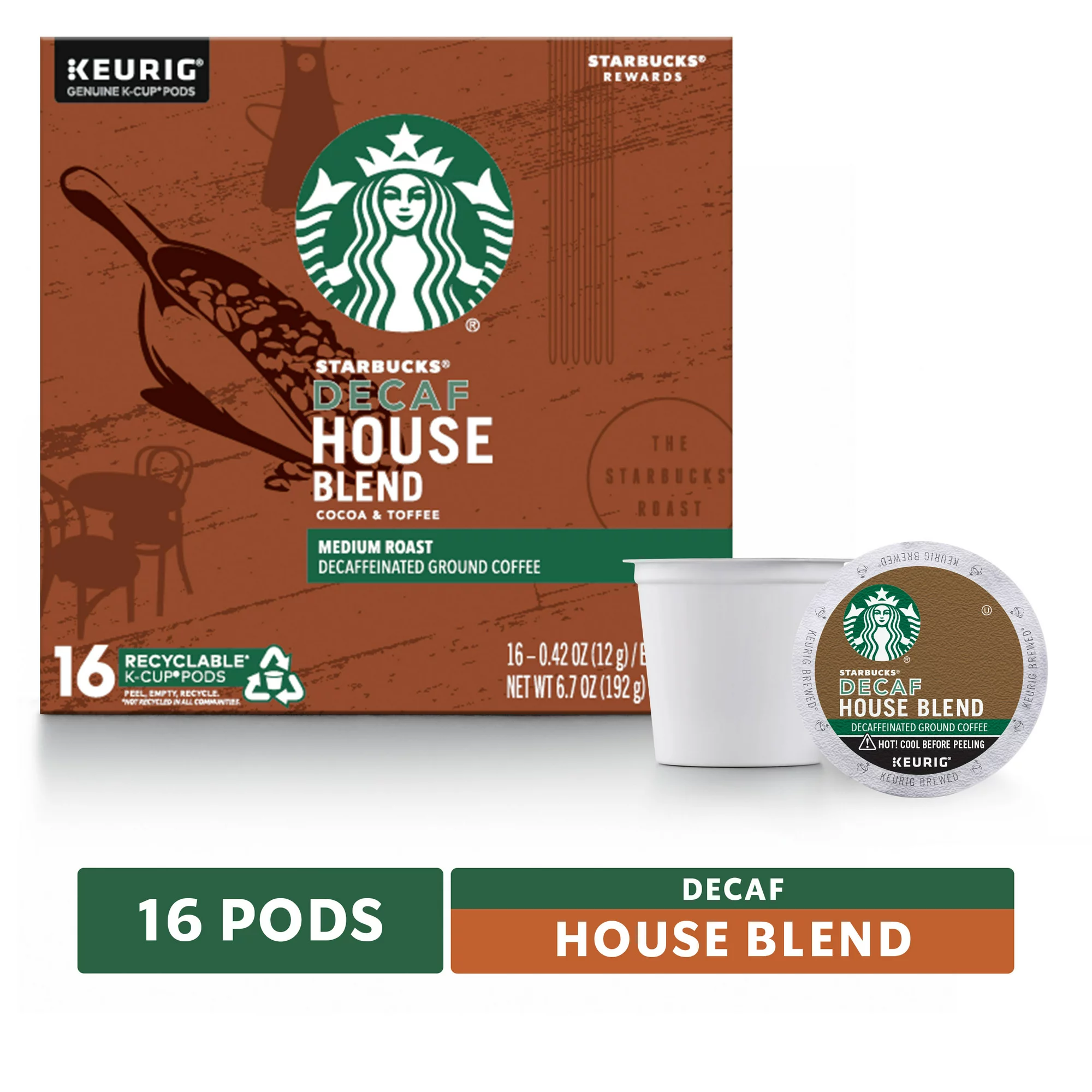 Starbucks decaf 2024 k cups