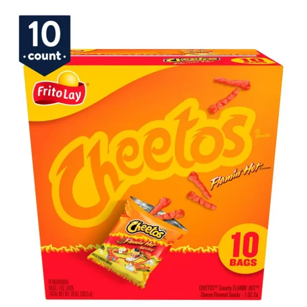 Cheetos Crunchy Flamin Hot Limon Flavored Cheese Flavored Snacks 3.25 —  Gong's Market