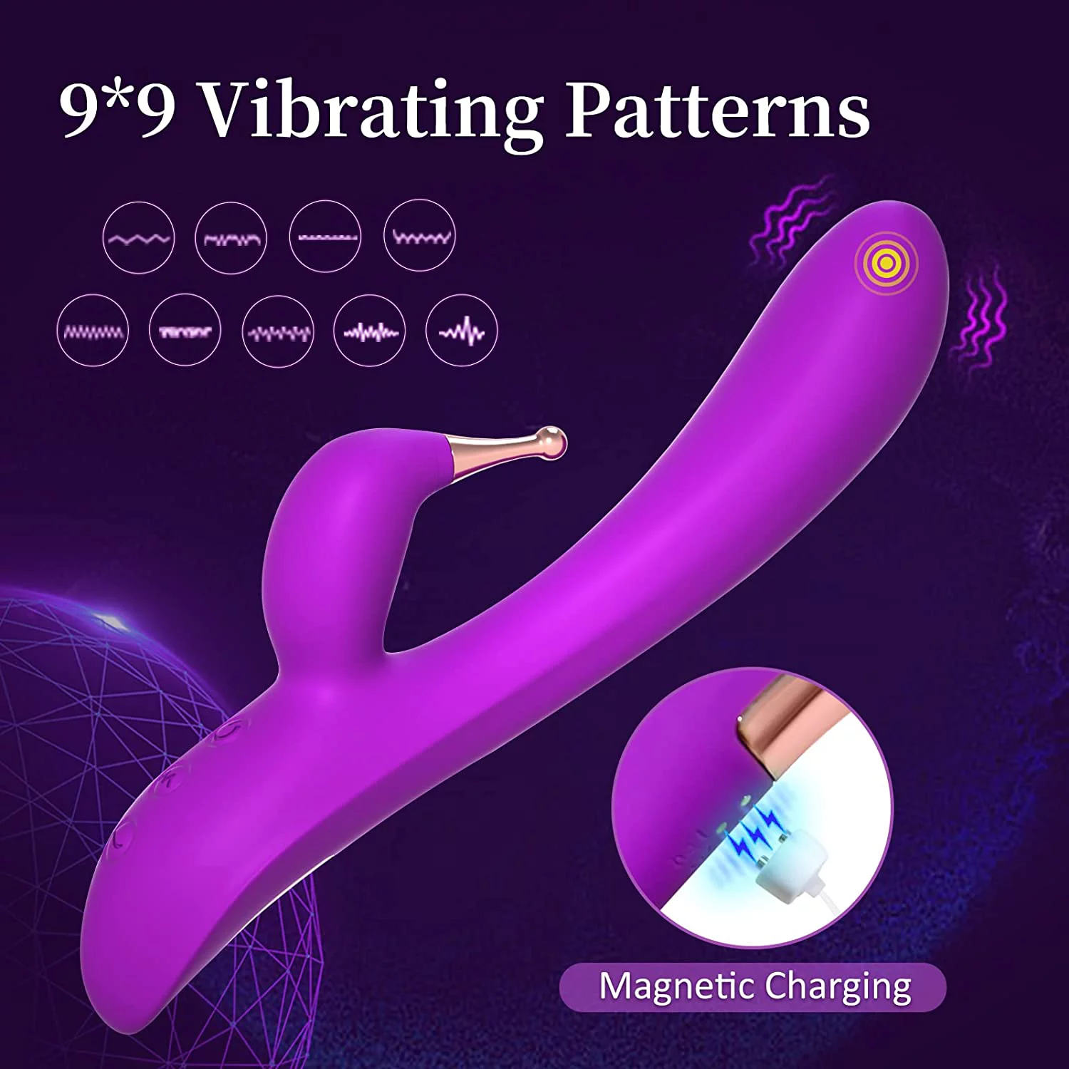 Wtoyu Rabbit Vibrators, High-Frequency G-spot Dildo Vibrator Adult Women  Sex Toys with 18 Stimulation Mode Powerful Clitoral Stimulator – The Market  Depot