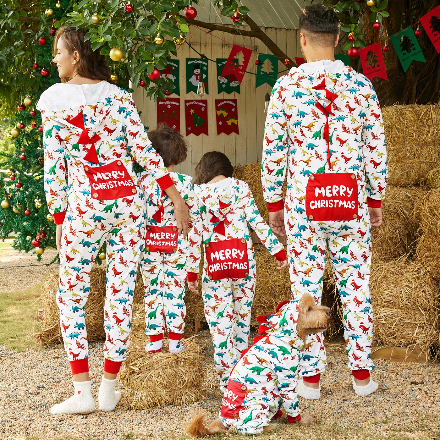 PatPat Family Christmas Pjs Matching Sets Plaid Onesies Pajamas